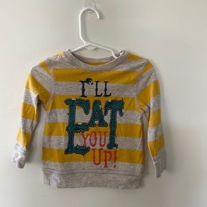 Baby Boy 18M Where the Wild Things Are “I’ll Eat You Up” Long Sleeve